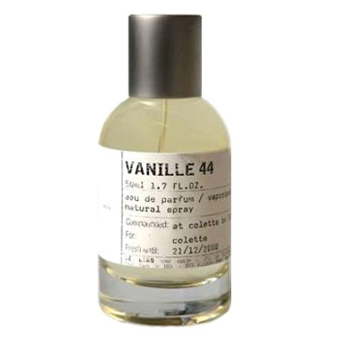 Vanille 44 Le Labo  - древесный аромат, подходит мужчинам и женщинам. Основные ноты композиции: дерево гуаяк, сочный мандарин, ладан.
