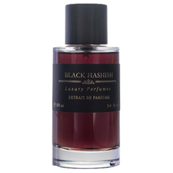 Black Hashish Luxury Perfumes восточно-древесный аромат, подходит мужчинам и женщинам. Основные ноты композиции: дерево уд, ладан, табак, кофе, янтарь.
