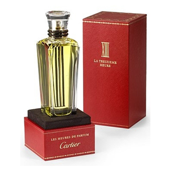 La Treizieme Heure XIII Cartier - кожаный аромат, подходит мужчинам и женщинам. Основные ноты композиции: лист пачули, береза, ваниль, матэ, кожа, бергамот.
