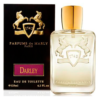 Darley Parfums de Marly  -  восточно-фужерный аромат, создан для мужчин. Основные ноты композиции: лимон, бергамот, мята, апельсиновый цвет, лаванда, розмарин, роза, корица, лист пачули, сандаловое дерево, дерево гуаяк, бобы тонка, амбра.
